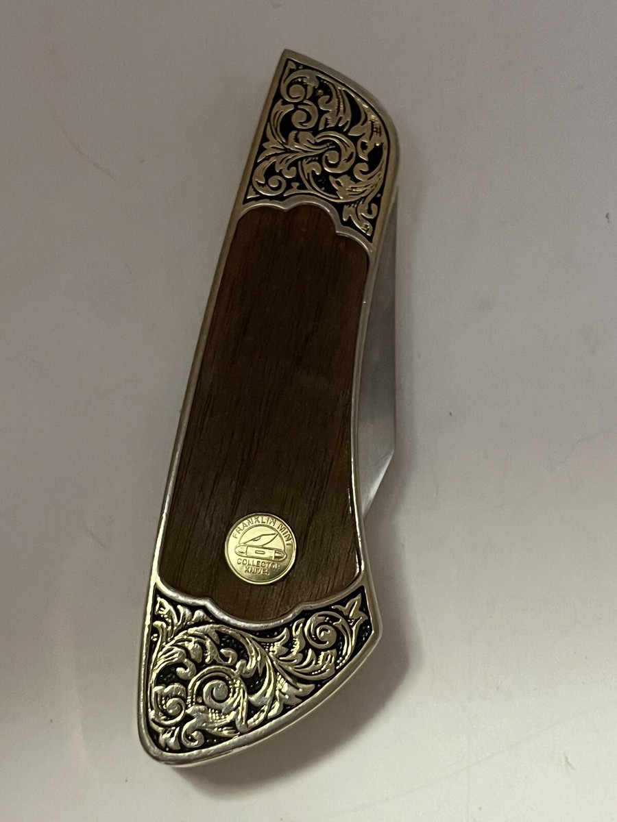 Franklin Mint Colt 1860 Army Knife Revolver Gold/Silver Plated | eBay