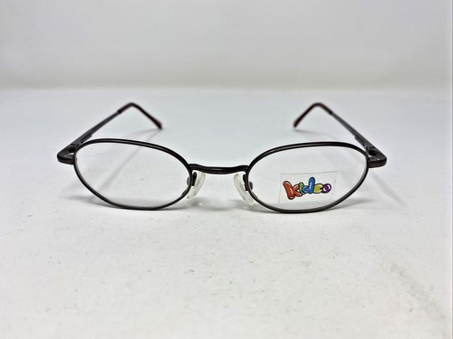 Kidco Eyeglasses Frames Skipper 43-19-125 Brown Full Rim -741
