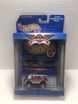 Hot Wheels Final Run Series Red/White Street Roader  w/White Razor Wheels