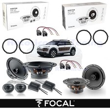 Enceintes Ant+Post FOCAL AUDITOR ASE165 + ACX165 Pour CITROEN C4 CACTUS