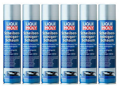 6x Original Liqui Moly 300ml Scheibenreinigerschaum Glass Cleaner Foam 1512