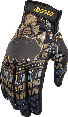 Icon Hooligan Daytripper Gloves Medium Black 3301-4648