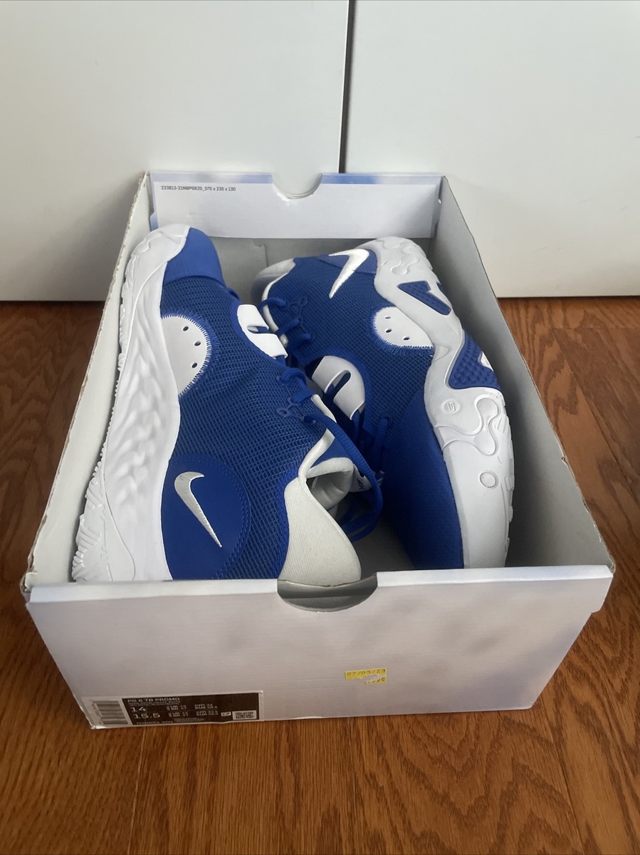 Size 14 - Nike PG 6 TB Promo Blue DX6654-400(No Lid) | eBay