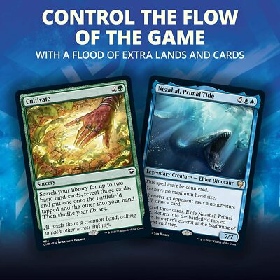 mtg reap the tides card list Magic: Gathering Commander Legends Commander Deck The | 100 Ready-to-Play Deck | 1 Foil Commander with cards designed specifically for the Commander format. Commander Legends Commander Decklists |
