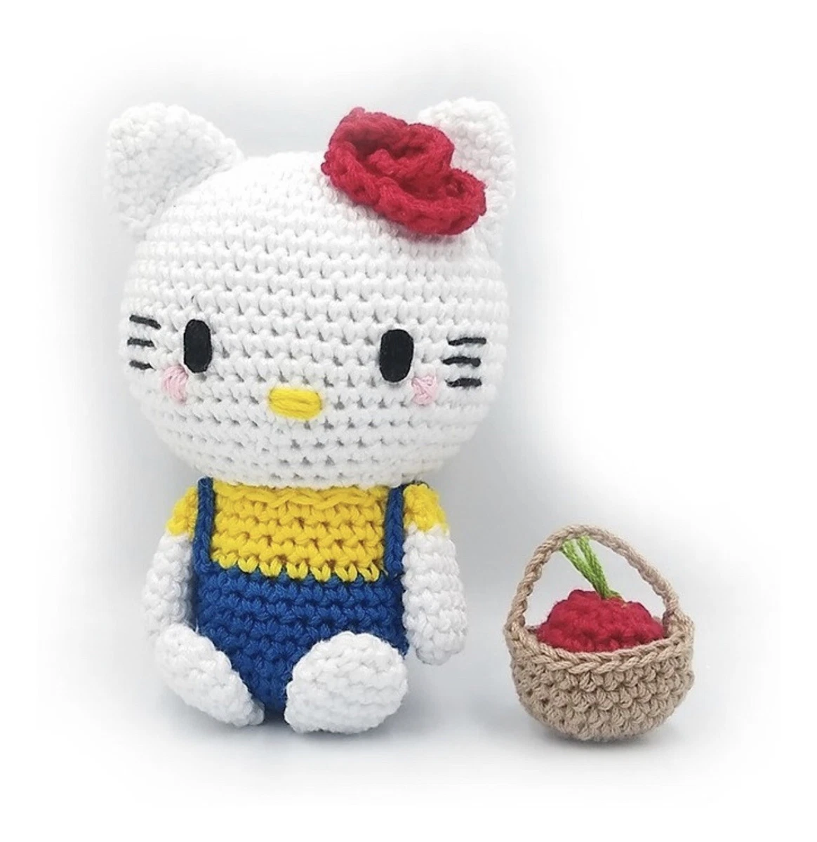 Muñeca kitty cheap tejida al crochet