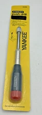 Vtg Stanley Yankee Push Drill #46Y (03-046) Magazine Handle w 2 Drill Points USA