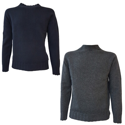 H953 Crew Neck Sweater SPORT 50% Merino Wool Extrafine 50% Yak HS3018