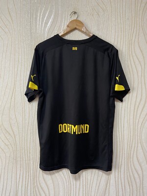 BORUSSIA DORTMUND 2014 2015 AWAY FOOTBALL SHIRT SOCCER JERSEY PUMA