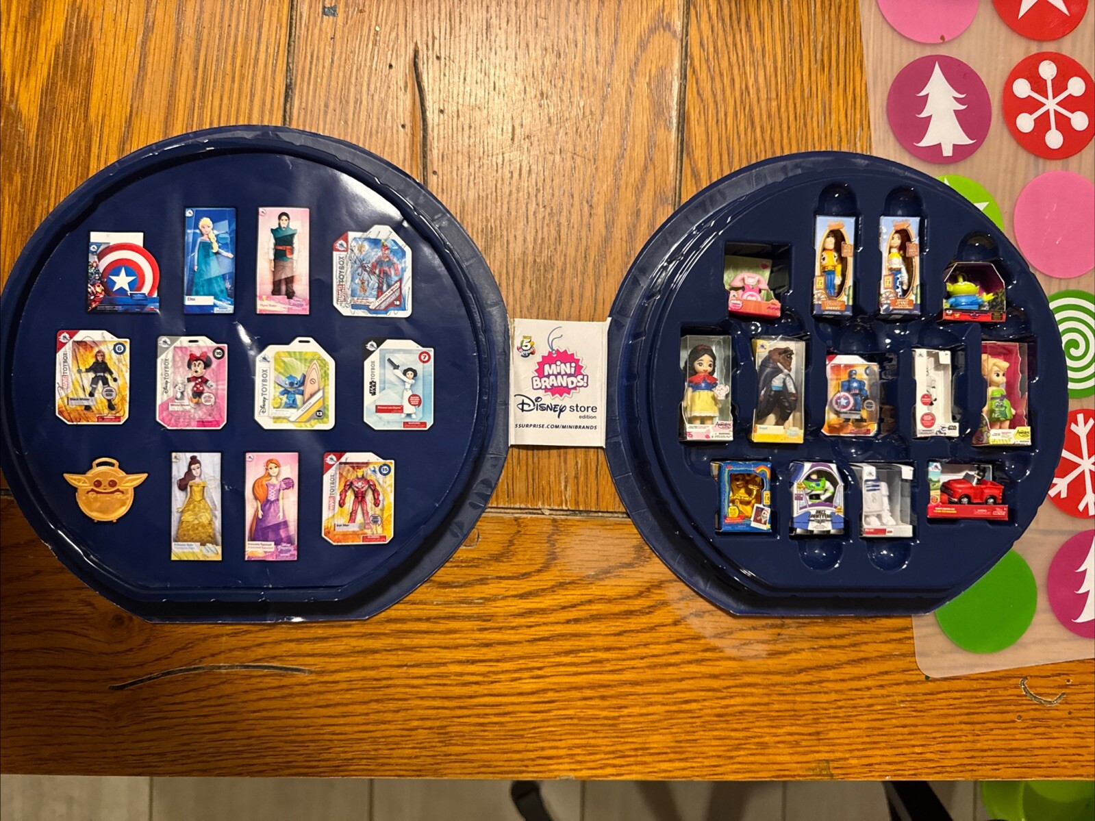 Disney Store Mini Brands Series 1 Collectors Case Lot Of 31