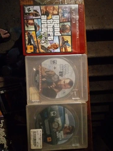 PS3 Grand Theft Auto 5 Bundle Gta5 Gta4 Gta4 LC