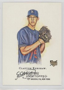 2008 Topps Allen & Ginter's Clayton Kershaw #72 Rookie RC