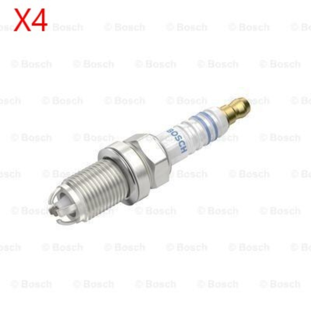 BOSCH X4 pcs Spark Plug Fits OPEL VAUXHALL HOLDEN CHEVROLET SAAB Agila 9195868