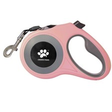 16 ft Retractable Dog Leash for Extra Large Dogs up to 130 lbs,Tang... Fast Ship