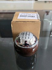 Genuine MINI R50 R52 R53 6 Speed Gear Shift Knob Wood Chrome OEM 25117542273