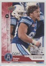 2018 Upper Deck CFL Red 112/150 Dylan Wynn #54 o1h