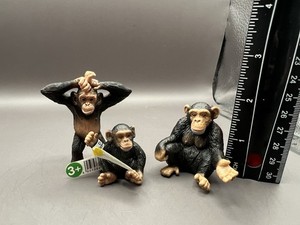 Schleich- Figura Chimpancé Macho, 5,7 Cm