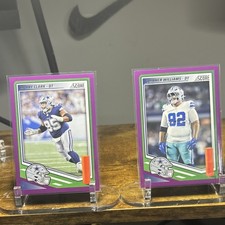 Score 2025  Kenny Clark & Quinnen Williams Dallas Cowboys NFL Card Lot -