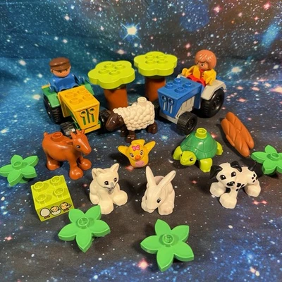 LEGO DUPLO Farm Animals FIGURES Tractors BUNDLE CHILDREN KIDS - Image 1 of 4