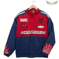 Marvel Spider-Man Racing Jacket Size 3XL