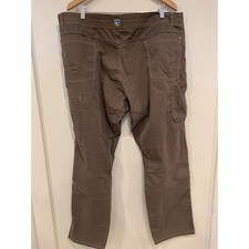 Kuhl Mens Radikl Pants 42x32 Brown Gorpcore Hiking Utility Cargo 5109
