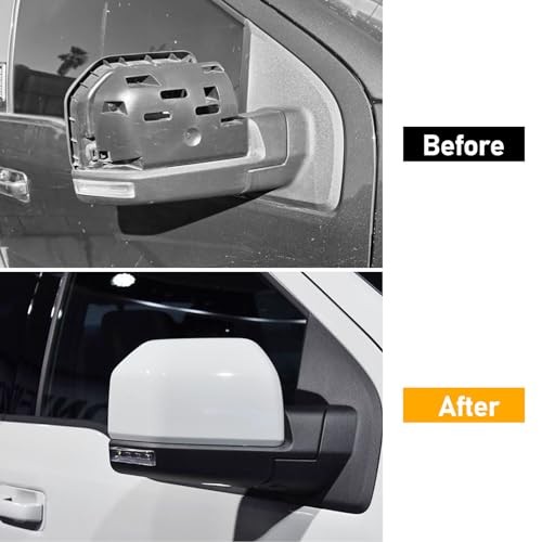 Compatible with Ford F150 2015 2016 2017 2018 2019 2020 Right Side White-Right - Picture 6 of 7