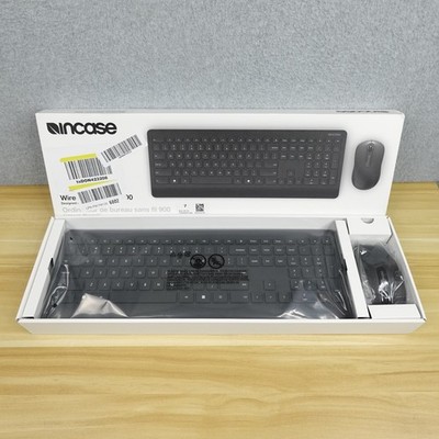 Incase Designed By Microsoft Wireless Desktop 900 Keyboard and Mouse Combo OB