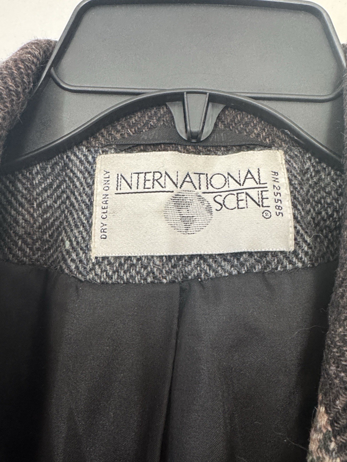 Vintage Patchwork Blazer Jacket | Wool Tweed | 80… - image 13