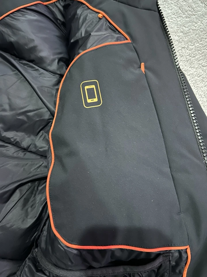 Men’s Save The Duck Waterproof Hooded Puffer XS Excellent Cond Black ($578 New!) - Image 3 of 4