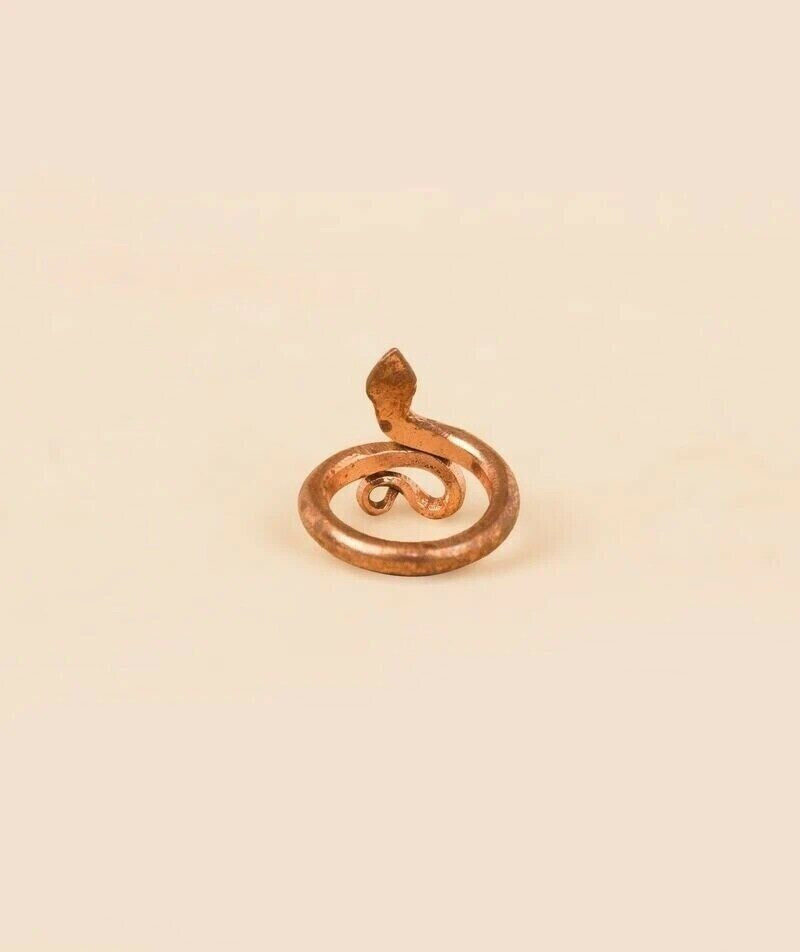 Isha Shoppe Consecrated Copper Ring Snack Shape Ring Free Shipping