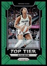 Aliyah Boston Green #15 2024-25 Panini Prizm WNBA Top Tier Indiana Fever
