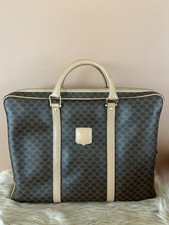 Celine Brown Macadam Briefcase Document Bag Preloved