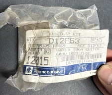 BRAND NEW Telemecanique D12F63 Fuseclip Kit 785105-10469 / 100A & 200A Switch