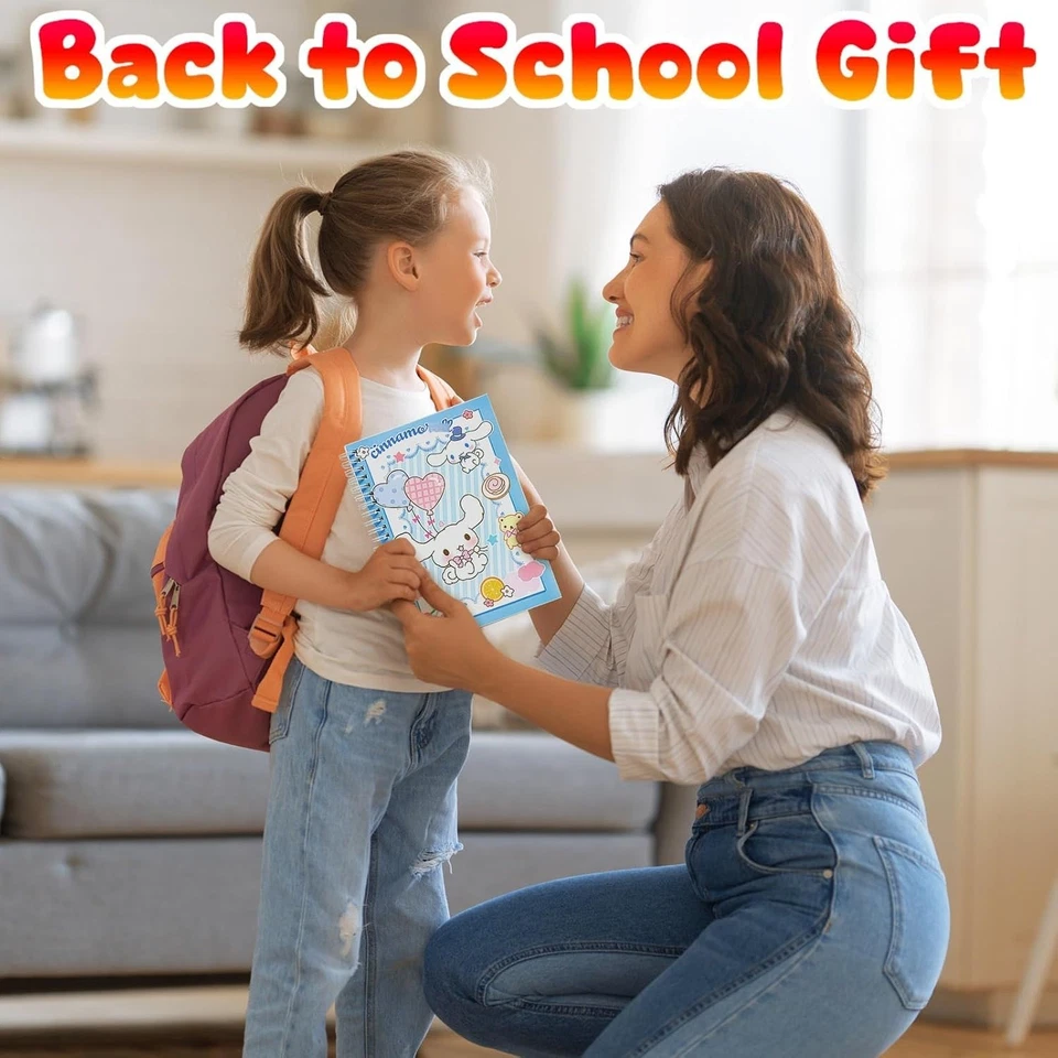 Cinnamoroll Kawaii Cute School Supplies Back To School Gift Set Pencil Case Note - Image 2 of 3