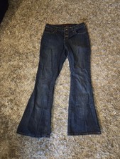 Mudd Jeans Flared Bell Bottoms 90s Y2K Womens Size 9 Vintage