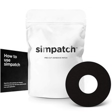 Adhesive Patch - Pack of 30 - Multiple Colors Available Black