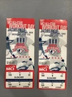 1997 Jacobs Field Cleveland Indians All Star Field Workout Day Ticket Pair