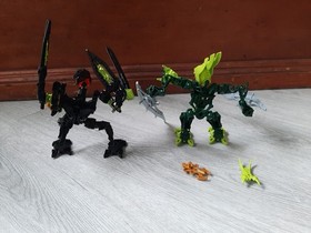 LEGO BIONICLE Stars Skrall 7136  Gresh 7117 Complete READ DESCRIPTION Damage!