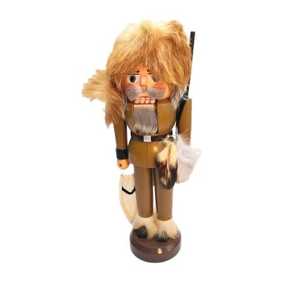 HODREWA LEGLER Expertic Erzgebirge HoDreWa DDR - Schiaccianoci cacciatore di animali da pelliccia rarità - NUOVO & IMBALLO ORIGINALE