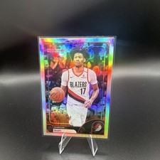 Topps NBA Hoops 2025-26 Shaedon Sharpe #243 Portland Trail Blazers