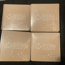 4X 8 Total KOOLA BABY Bassinet Sheet - Dual Set - White  Gray