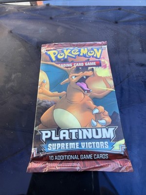 未開封 ポケモンカード Platinum Supreme Victors Rare SEALED Platinum Supreme Victors 2009 Pack with Charizard Art