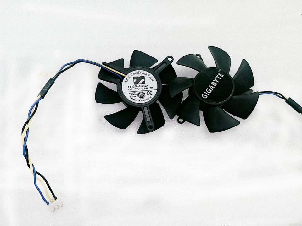 Fan For Gigabyte FS1250-S2053A Cooling GTX 1030 fan GTX 1050 Ti OC Low Profile - Image 2 of 4