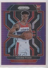2021-22 Panini Prizm Factory Set Purple Hyper Prizm Isaiah Todd #299 07sf