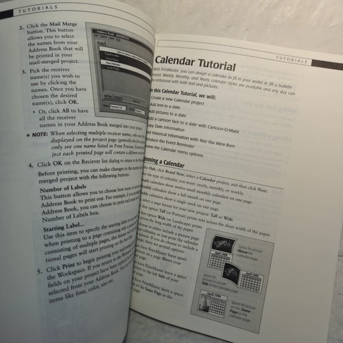 PrintMaster Premier 7.0 • Windows Graphics Desktop Publishing Software • 1998 - Picture 11 of 17