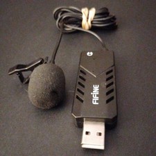 Fifine K053 Lavalier USB Lapel Microphone