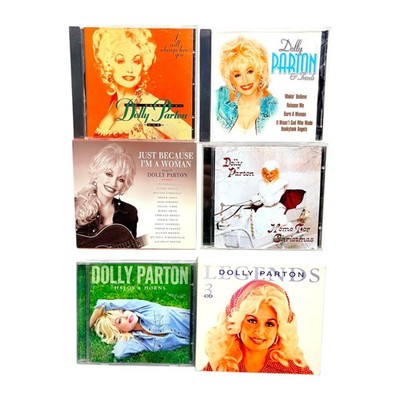 Dolly Parton CDs The Essential, Halos & Horns, Home For Christmas, Legends