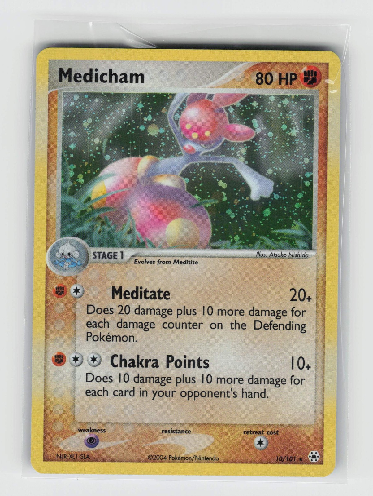 Medicham - Holo Rare Hidden Legends 10/101 NM