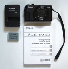 Canon PowerShot G7 X Mark II 20.1MP Compact Camera - Black