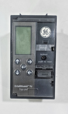 GE ENTELLI GUARD TU GGN32L4XXMFXXXX GTP3000U3064 3200A DIGITEL TRIP UNIT SV641