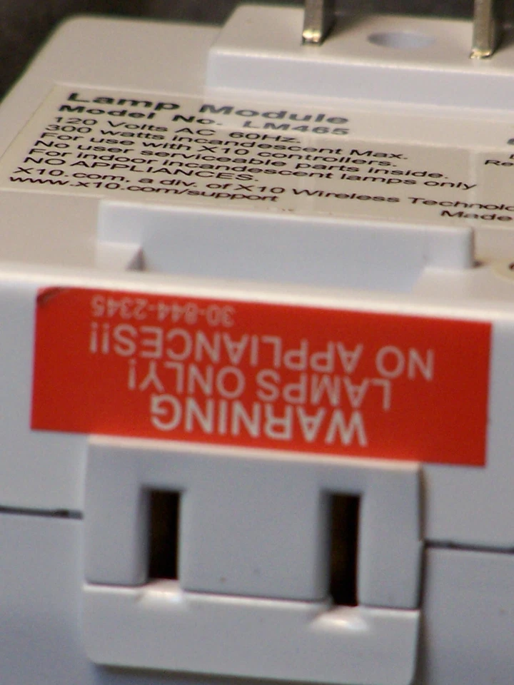 Lamp Module Model LM465 X10 Wireless Technolgy New in Box - Image 4 of 4
